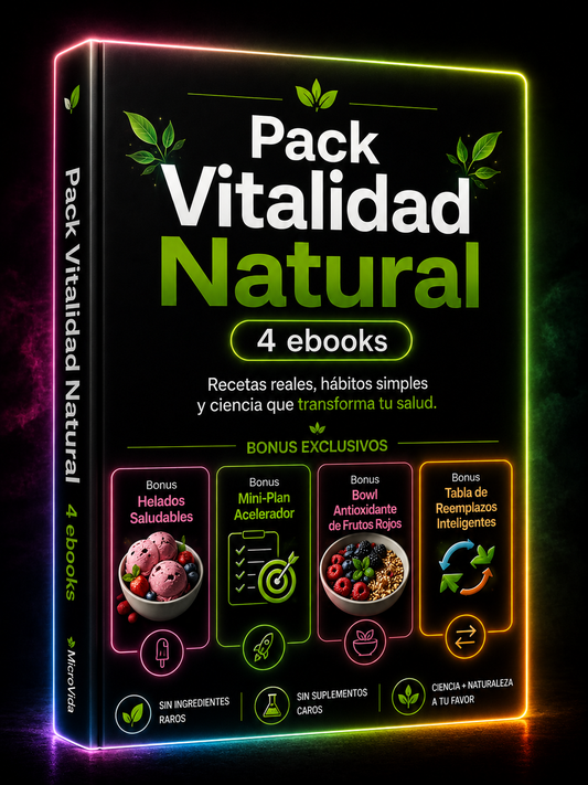 Pack Vitalidad Natural (4 ebooks)